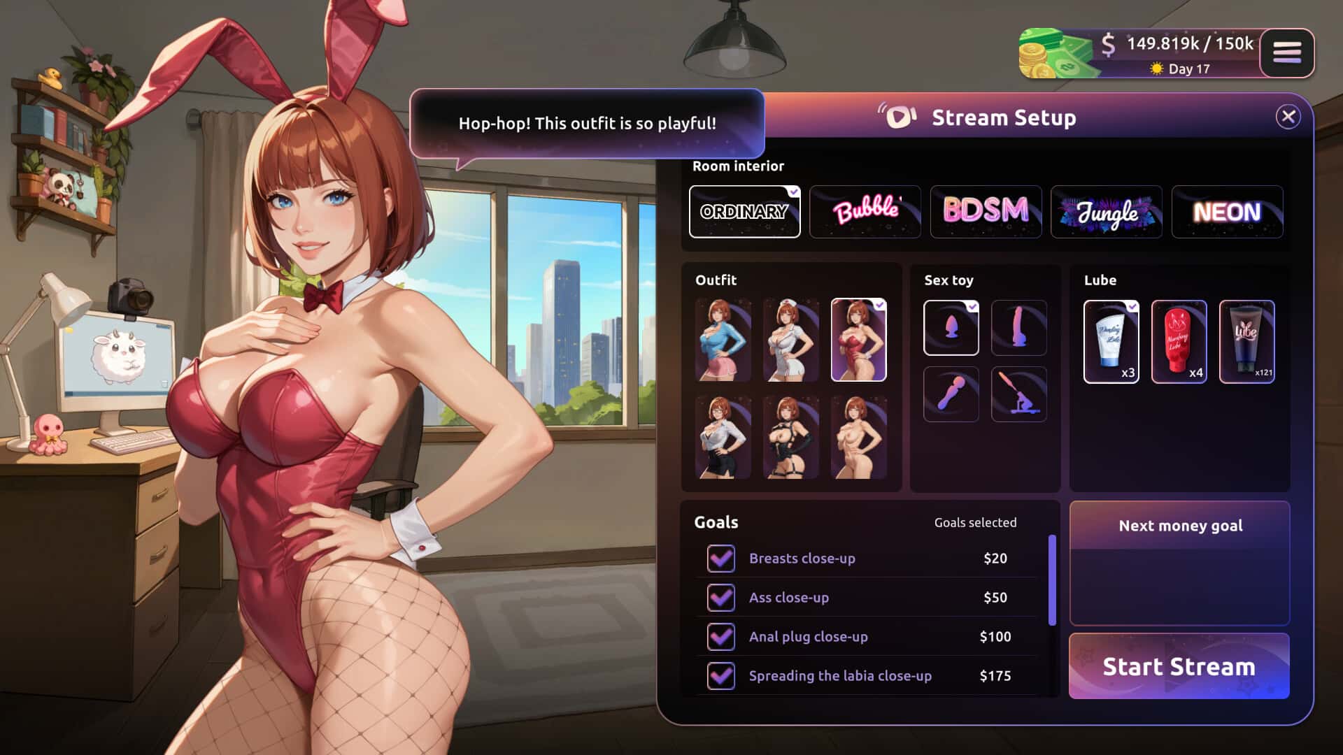 我老婆的直播火了 My Waifus Stream is Going Viral背景