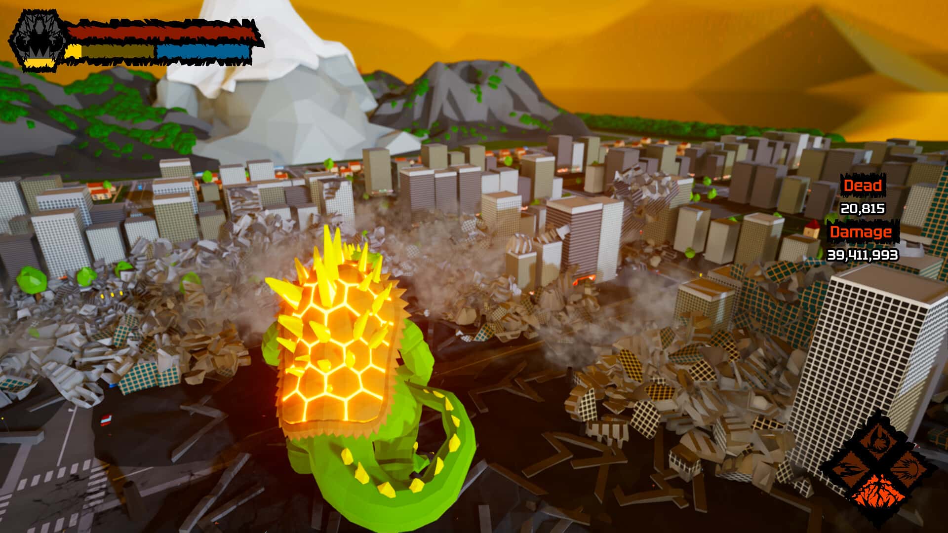 巨兽模拟器 Excidio The Kaiju Simulator 英文版插画